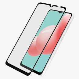 PanzerGlass E2E Įprastas grūdintas stiklas, skirtas Samsung Galaxy A33 5G - su juodu rėmeliu