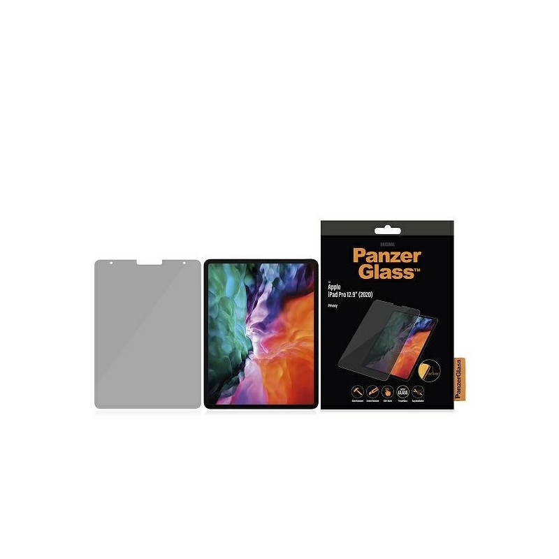 PanzerGlass E2E Super+ privatumo grūdintas stiklas, skirtas iPad Pro 12.9" 2020 m.