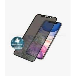 PanzerGlass E2E Super+ privatumo grūdintas stiklas, skirtas iPhone XR / 11 - su juodu rėmeliu