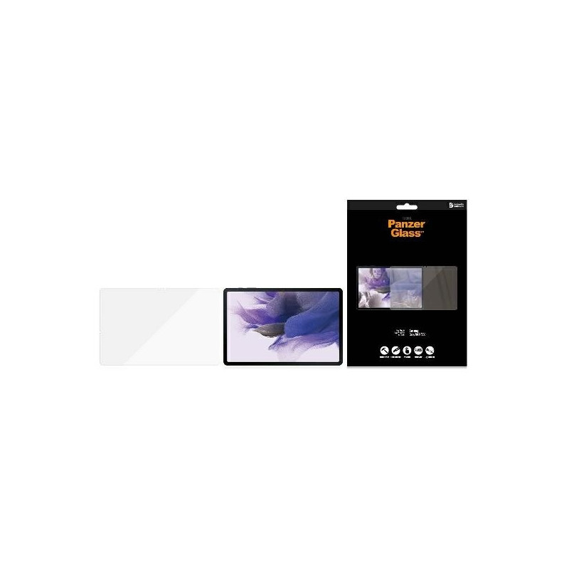 PanzerGlass E2E Super+ grūdintas stiklas, skirtas Samsung Galaxy Tab S7 FE 5G