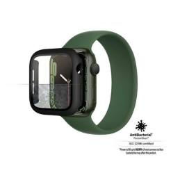 PanzerGlass viso korpuso dėklas, skirtas Apple Watch 7/ 8 41 mm – juodas