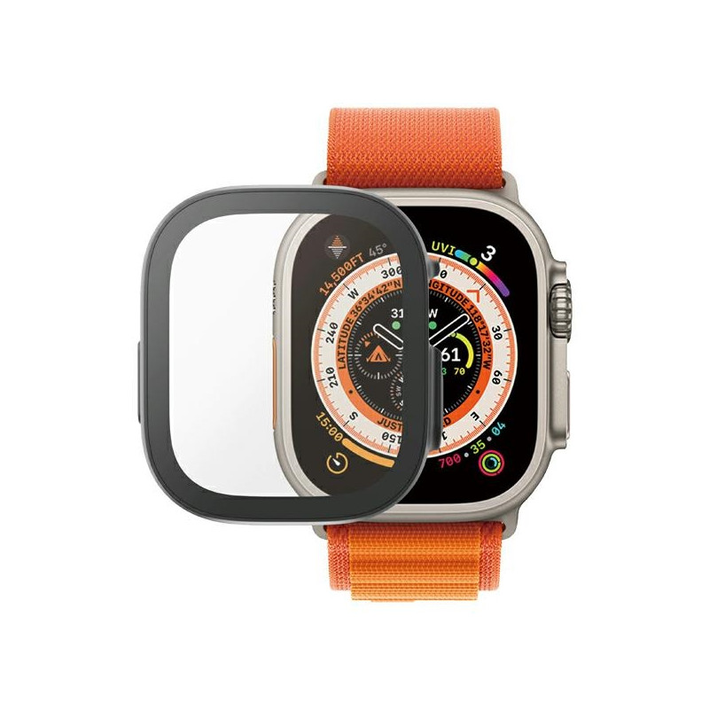 PanzerGlass Full Body dėklas Apple Watch Ultra 49mm - juodas