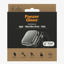 PanzerGlass Full Body dėklas Apple Watch Ultra 49mm - juodas