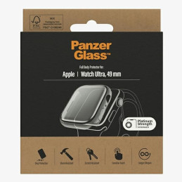 PanzerGlass Full Body dėklas Apple Watch Ultra 49mm - skaidrus