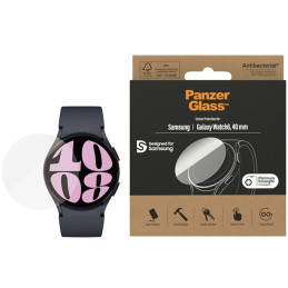 Antibakterinė PanzerGlass ekrano apsauga, skirta Samsung Galaxy Watch 6 40 mm
