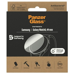 Antibakterinė PanzerGlass ekrano apsauga, skirta Samsung Galaxy Watch 6 44 mm