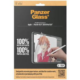 Antibakterinė PanzerGlass GraphicPaper folija su akinimo filtru, skirta iPad Air 13" 2024 / iPad 10,9"