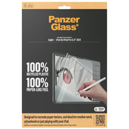 Antibakterinė PanzerGlass GraphicPaper folija su akinimo filtru, skirta iPad Air 12,9" 2024 / iPad Pro 12,9" 2024