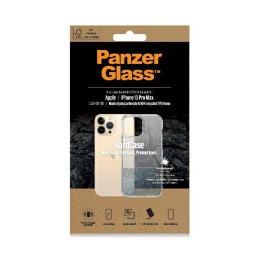 PanzerGlass HardCase antibakterinis karinio lygio sertifikuotas dėklas, skirtas iPhone 13 Pro Max - skaidrus