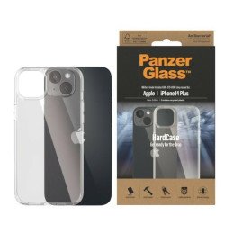 „PanzerGlass HardCase“ antibakterinis karinio lygio sertifikuotas dėklas, skirtas „iPhone 14 Plus“ / „15 Plus“ – skaidru...