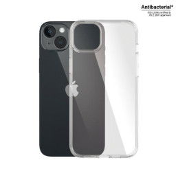 „PanzerGlass HardCase“ antibakterinis karinio lygio sertifikuotas dėklas, skirtas „iPhone 14 Plus“ / „15 Plus“ – skaidru...