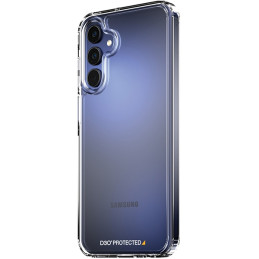 PanzerGlass HardCase dėklas su D3O® Bio ir karinio lygio sertifikatu, skirtas Samsung Galaxy A15 / A15 5G – skaidrus