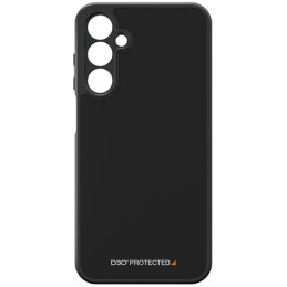PanzerGlass kietas dėklas su D3O® Bio ir karinio lygio sertifikatu, skirtas Samsung Galaxy A25 5G – skaidrus ir juodas