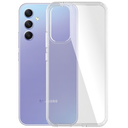 PanzerGlass HardCase antibakterinis karinio lygio sertifikuotas dėklas, skirtas Samsung Galaxy A34 5G - skaidrus