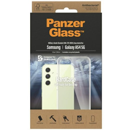 PanzerGlass HardCase antibakterinis karinio lygio sertifikuotas dėklas, skirtas Samsung Galaxy A54 5G - skaidrus