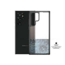 PanzerGlass HardCase antibakterinis karinio lygio sertifikuotas dėklas, skirtas Samsung Galaxy S22 Ultra - skaidrus