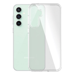PanzerGlass HardCase antibakterinis karinio lygio sertifikuotas dėklas, skirtas Samsung Galaxy S23 FE - skaidrus