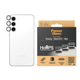 PanzerGlass Hoops Kameros apsauga Samsung Galaxy S23 FE - su juodu rėmeliu