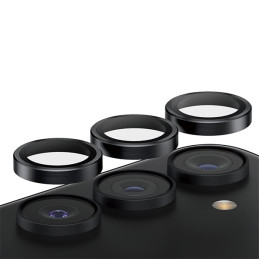 PanzerGlass Hoops Kameros apsauga Samsung Galaxy S24+ - su juodu rėmeliu