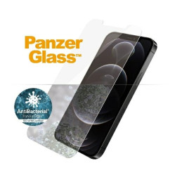 PanzerGlass Pro Standard Super+ antibakterinis grūdintas stiklas, skirtas iPhone 12 / 12 Pro