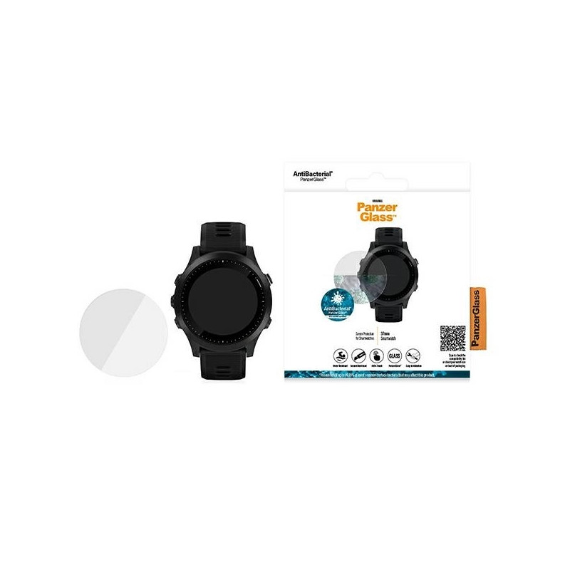„PanzerGlass SmartWatch“ ekrano apsauga, skirta „Polar Ignite 2“ 37 mm išmaniesiems laikrodžiams