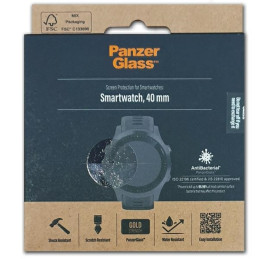 PanzerGlass SmartWatch ekrano apsauga 40 mm išmaniesiems laikrodžiams