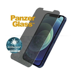 PanzerGlass Standard Super+ antibakterinis privatizuojantis grūdintas stiklas, skirtas iPhone 12 mini