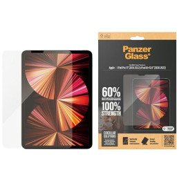 PanzerGlass Ultra-Wide Fit antibakterinis grūdintas stiklas, skirtas iPad Pro 11" 2018-2022 / Air 10,9" 2020-2022