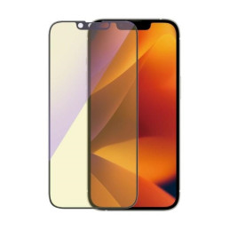 PanzerGlass Ultra-Wide Fit antibakterinis grūdintas stiklas su mėlynos šviesos filtru ir padėties nustatymo įtaisu, skir...