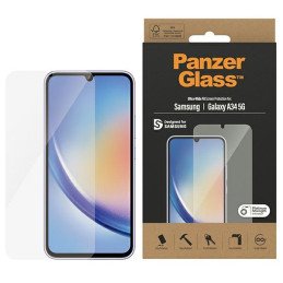 PanzerGlass Ultra-Wide Fit grūdintas stiklas, skirtas Samsung Galaxy A34 5G