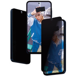 PanzerGlass Ultra-Wide Fit Privacy grūdintas stiklas su padėties įtaisu, skirtas Samsung Galaxy A35 5G