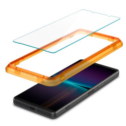 Spigen ALM Glas.tR grūdintas stiklas, skirtas Sony Xperia 1 VI - 2 vnt.
