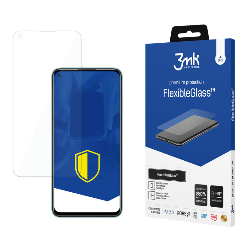 3mk FlexibleGlass™ hibridinis stiklas, skirtas Xiaomi Redmi Note 9 5G