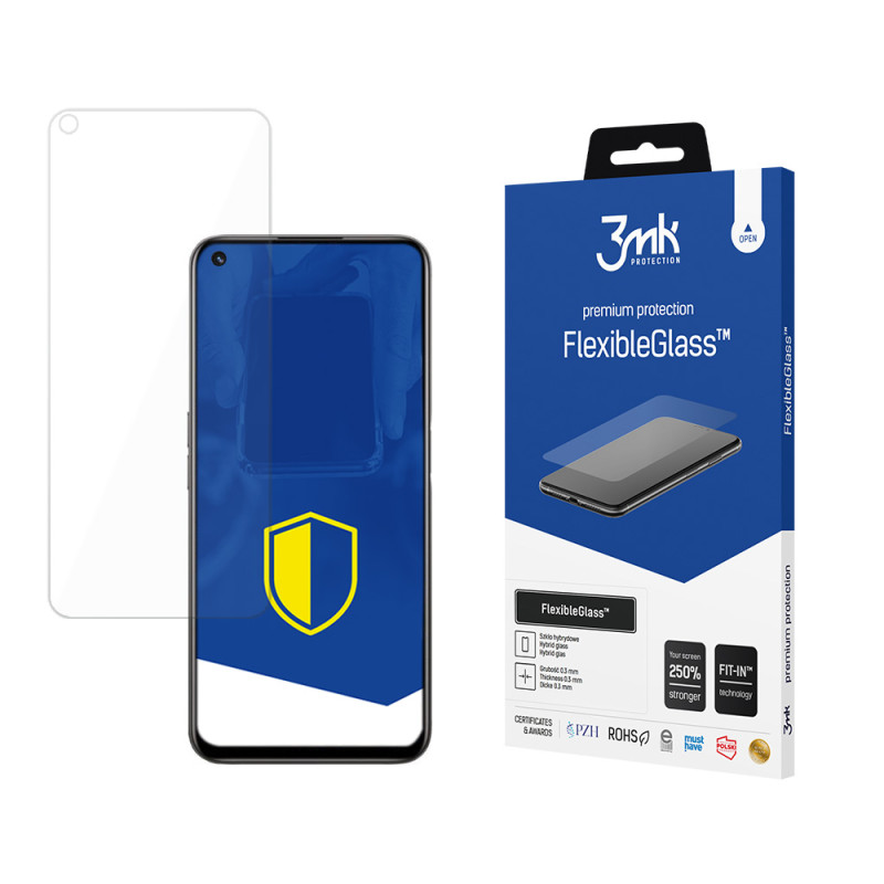 3mk FlexibleGlass™ hibridinis stiklas „Realme 8i“.