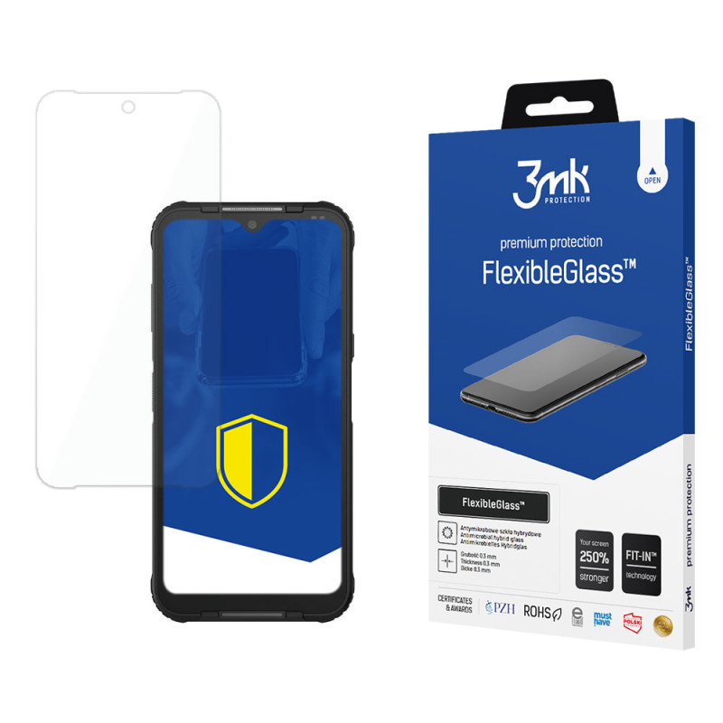 3mk FlexibleGlass™ hibridinis stiklas ant Hammer Blade 3