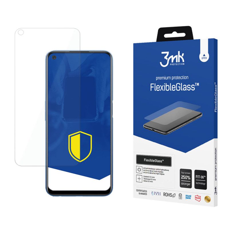 3mk FlexibleGlass™ hibridinis stiklas „Realme 7 5G“.