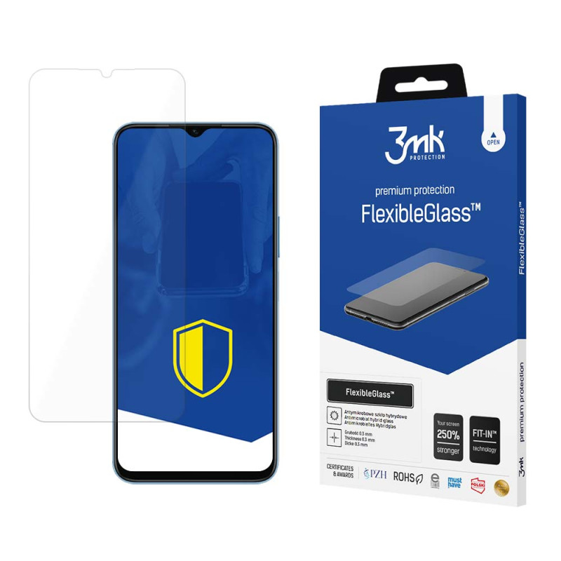 3mk FlexibleGlass™ hibridinis stiklas ant Honor X8 5G