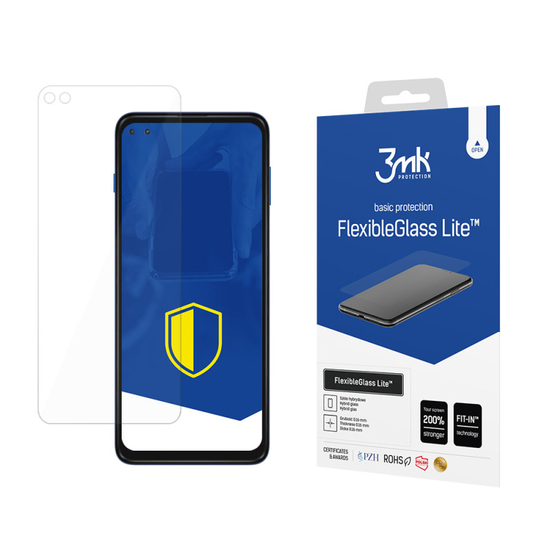 3mk FlexibleGlass Lite™ hibridinis stiklas, skirtas Motorola Moto G 5G Plus