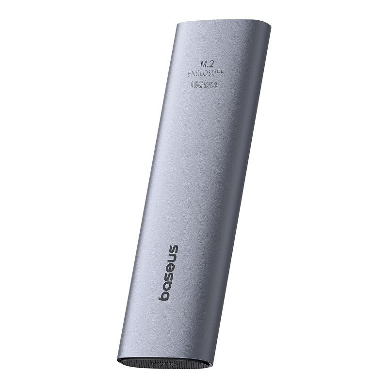 Baseus FlyJoy M.2 NVMe 10 Gb/ s SSD lizdas – pilka