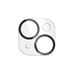 PanzerGlass Bundle 3in1 rinkinys permatomas dėklas + folija + fotoaparato dangtelis, skirtas iPhone 15 Plus