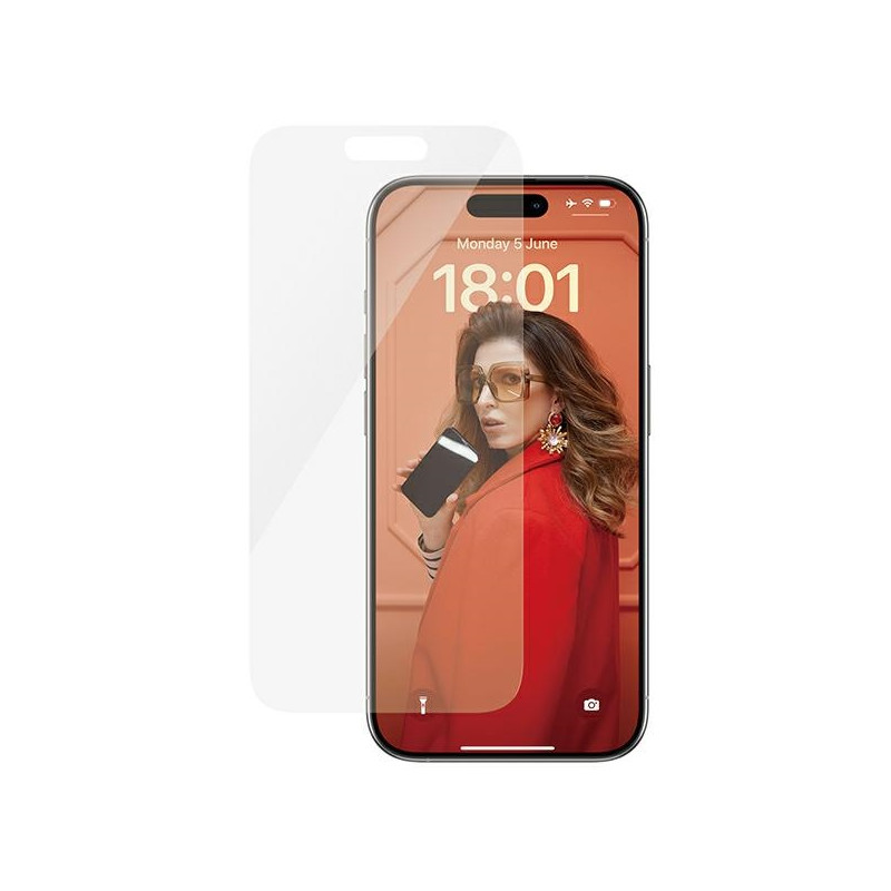 PanzerGlass Classic Fit stiklas skirtas iPhone 15 Pro