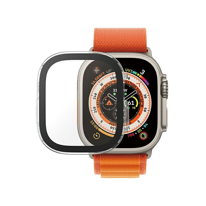 PanzerGlass Full Body dėklas Apple Watch Ultra 2 49mm - skaidrus