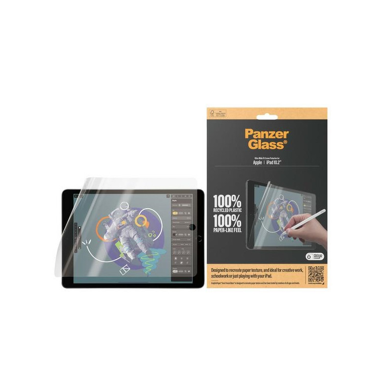 PanzerGlass GraphicPaper folija, skirta iPad 10,2" 2019 / 2020 / 2021