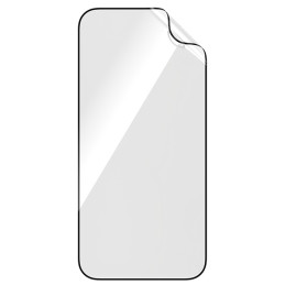 PanzerGlass Matrix Ultra-Wide-Fit hibridinis stiklas skirtas iPhone 15 Pro su padėties nustatymu