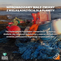 PanzerGlass Matrix Ultra-Wide-Fit hibridinis stiklas skirtas iPhone 15 Pro Max su padėties nustatymo reguliatoriumi