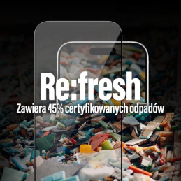PanzerGlass Re:fresh Glass skirtas iPhone 15 Pro su padėties nustatymo reguliatoriumi