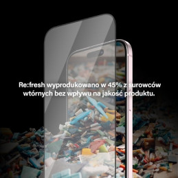 PanzerGlass Re:fresh Glass skirtas iPhone 15 su padėties reguliatoriumi
