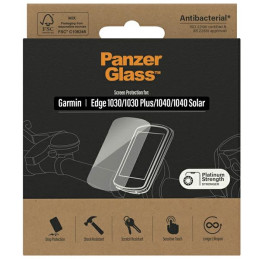 PanzerGlass Ultra-Wide Fit antibakterinis grūdintas stiklas, skirtas Garmin 1030 / 1030 Plus / 1040 / 1040 Solar