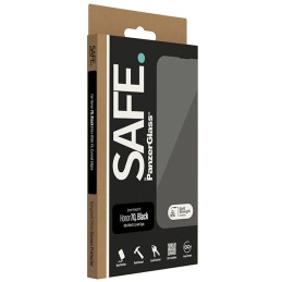 SAFE by PanzerGlass Ultra-Wide Fit grūdintas stiklas ant Honor 70 - su juodu rėmeliu