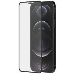 SAFE by PanzerGlass grūdintas stiklas nuo krašto iki krašto, skirtas iPhone 12 / 12 Pro – su juodu rėmeliu
